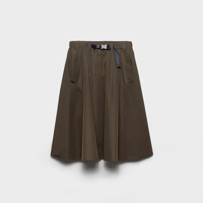 프라다 여성 패브릭 스커트 - Prada Womens Technical Fabric Cir… - 1