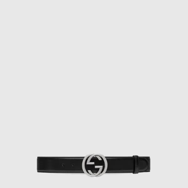 구찌 남성 인터로킹 G 버클 벨트 - Gucci Mens Interlocking G Buc… - 1