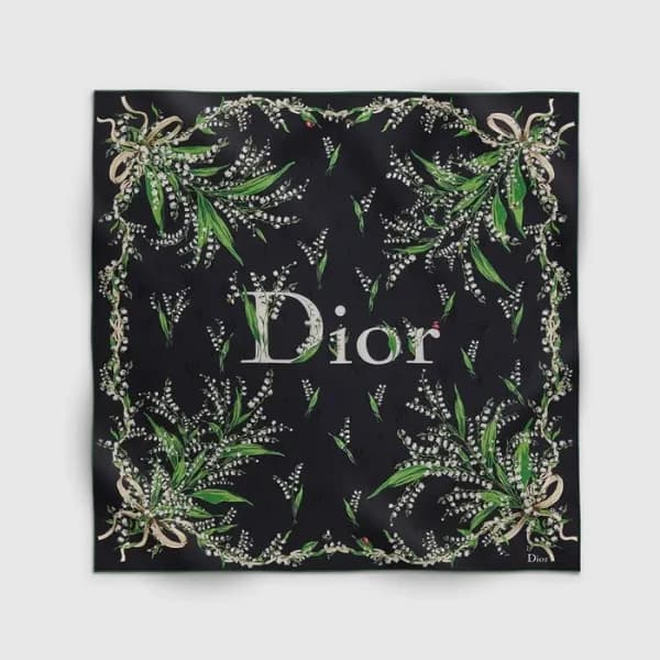 디올 여성 스퀘어 스카프 - Dior Womens Square Scarf - acc7648… - 1