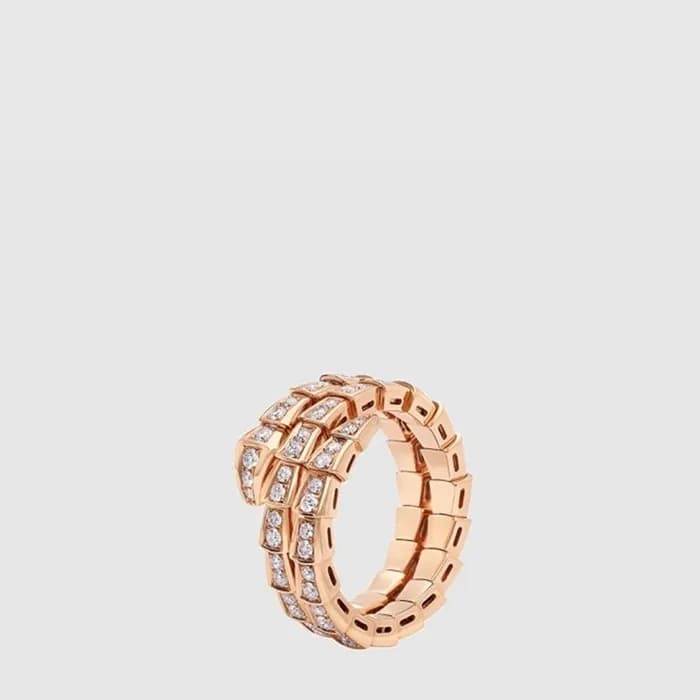 불가리 남/녀 세르펜티 바이퍼 링 - Bvlgari Unisex Serpenti Viper… - 1