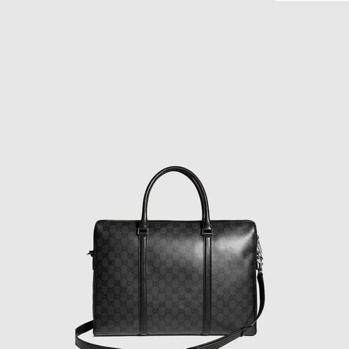 구찌 남성 에센스 클래식 미디엄 브리프케이스 - Gucci Mens Essence Clas…