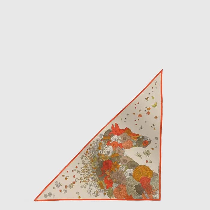 에르메스 여성 로브 르제르 트라이앵글 스카프 - Hermes Womens Robe Legere Giant Triangle Scarf - acc8816x - 1
