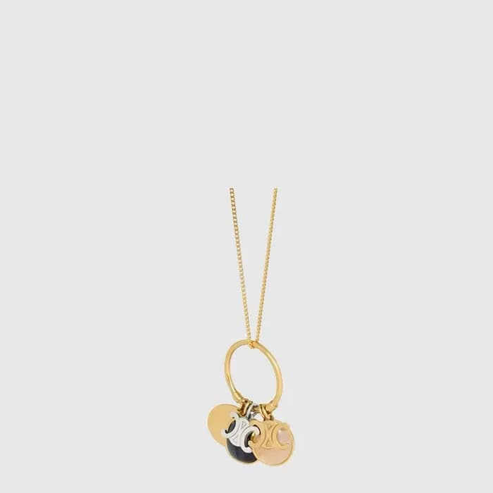 셀린느 여성 골드 네크리스 - Celine Womens Gold Necklace - acc10519x - 1