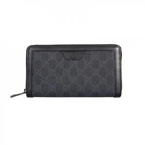 [구찌] GG 슈프림 라운더 블랙 322147 남성용 장지갑 gu0015q - Gucci … - 1