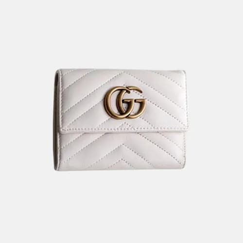 Gucci GG Marmont Matelassé Wallet - 구찌 남자반지갑,구찌 마몬… - 1
