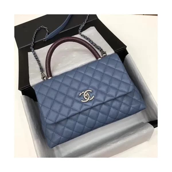 Chanel 2018 Chain Tote Shoulder Bag,28CM - 샤넬 2018… - 1