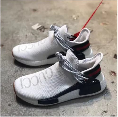 Gucci x Adidas 2018 Pharrell HU NMD White - 구찌 x 아… - 1