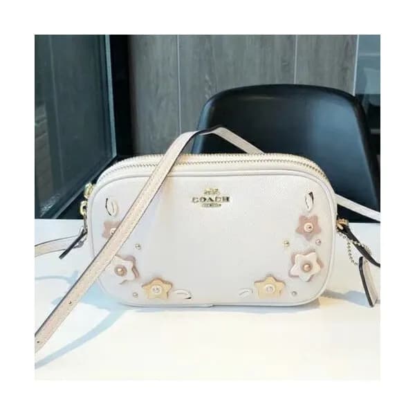 Coach Leather Shoulder Bag,20cm - 코치 레더 숄더백 COAB00… - 1