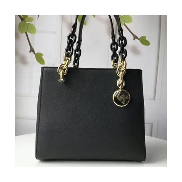 Michael Kors Leather Tote Shoulder Bag,23.5cm - 마이… - 1