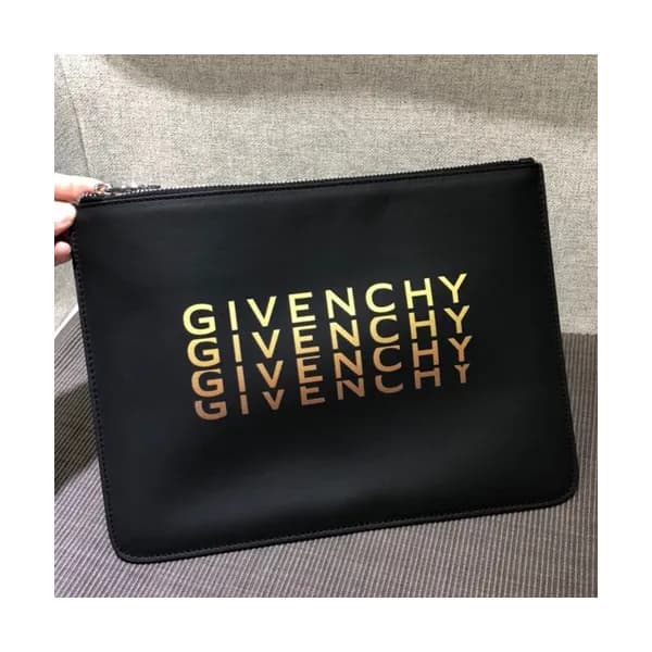 Givenchy 2018 Leather Clutch Bag,30cm - 지방시 2018 레… - 1