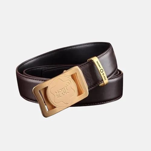 Montblanc 2019 Mens Business Leather Belt - 몽블랑 신상… - 1