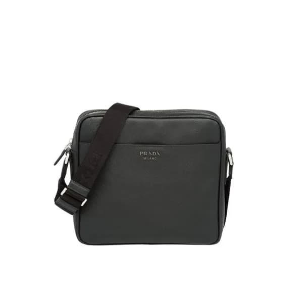 Prada Saffiano Messenger Shoulder Bag,25CM - 프라다 사… - 1
