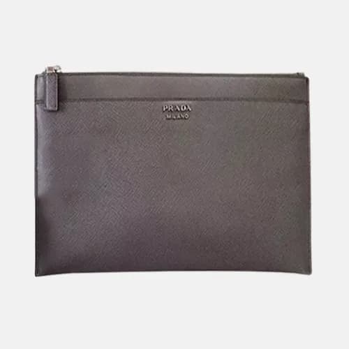 Prada Saffiano Mens Clutch Bag ,29CM - 프라다 사피아노 남성… - 1