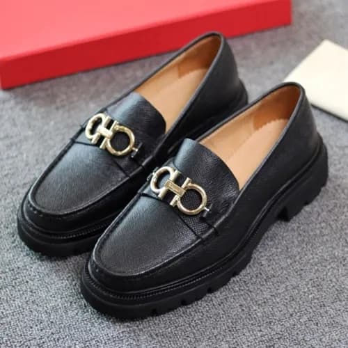 Ferragamo 2018 Mens Gancini Leather Loafer - 페라가모 … - 1