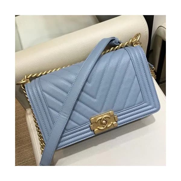 Chanel Leboy Chain Shoulder Bag,25CM - 샤넬 르보이 체인 숄… - 1