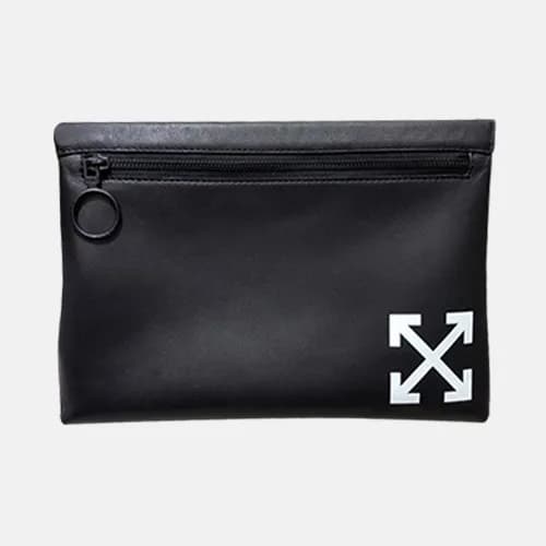 Off White 2019 Leather Clutch Bag,31cm - 오프화이트 201… - 1