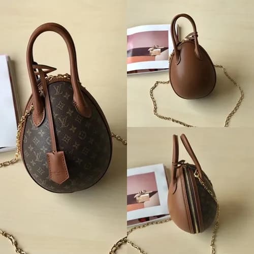 Louis Viutton 2019 Monogram Egg Chain Tote Shouder… - 1