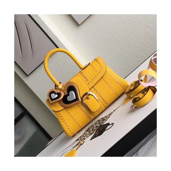 Delvaux 2019 Leather Tote Shoulder Bag,28s CM - 델보… - 1