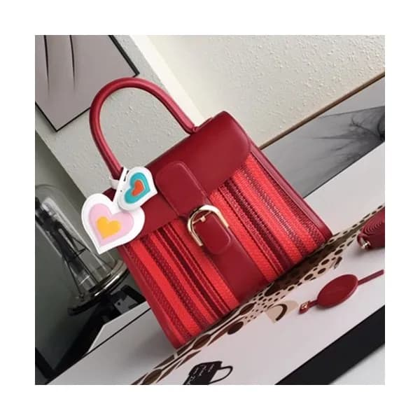 Delvaux 2019 Leather Tote Shoulder Bag,28 CM - 델보 … - 1