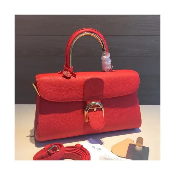 Delvaux 2019 Brillant Leather Tote Shoulder Bag,28… - 1