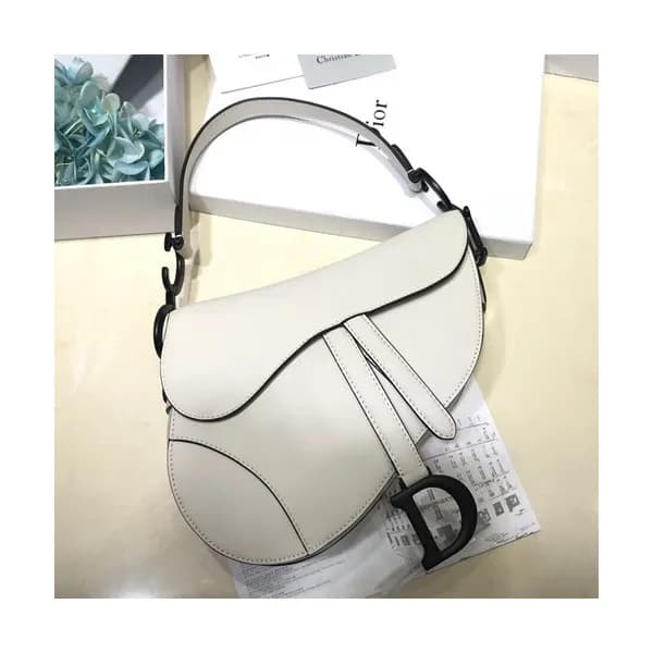 Dior 2019 Leather Saddle Shoulder Bag ,17/25.5CM -… - 1