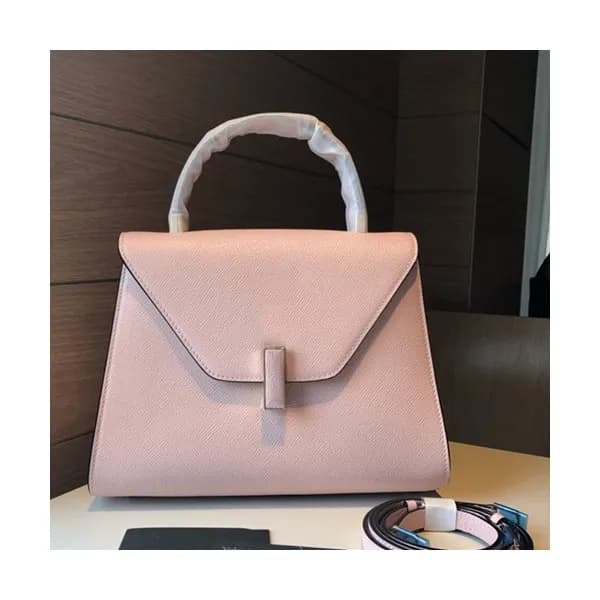 Valextra 2019 Epsom Leather Tote Shoulder Bag,22/2… - 1