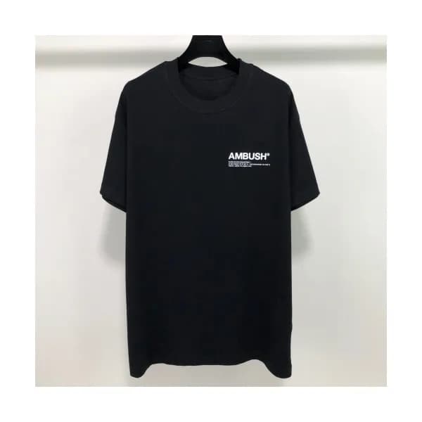 Ambush 2019 Mens Logo Cotton Short Sleeved Tshirt… - 1