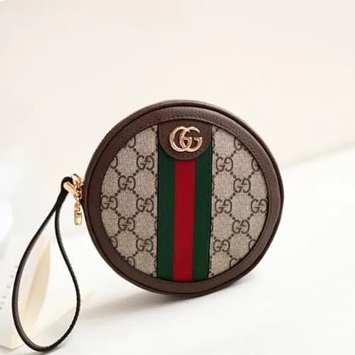Gucci GG Ophidia Mini Round Women Clutch Bag,15.5… - 1