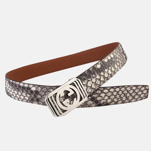 Gucci 2019 Mens Leather Belt - 구찌 2019 남성용 레더 벨트 G… - 1