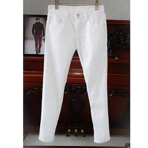 Versace 2019 Mens Graffity Denim Pants - 베르사체 남성 그… - 1
