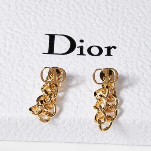 DIOR Vintage Earring -디올 빈티지 이어링 DIO0011.(옐로우골드) - 1
