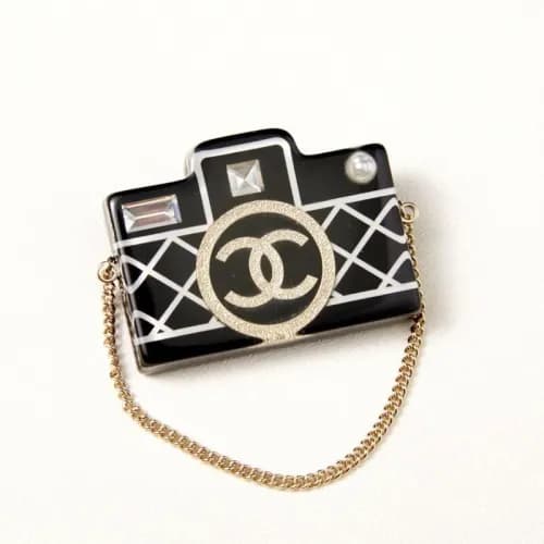 Chanel Brooch -샤넬 브로치cha0156.컬러(블랙) - 1