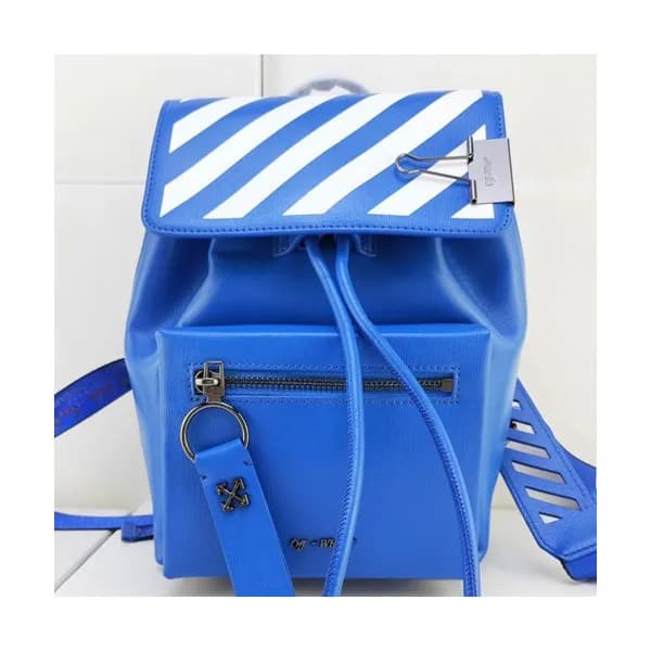 Off White 2019 Leather Back Pack,24cm - 오프화이트 2019… - 1