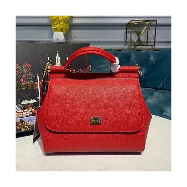 Dolce&Gabbana 2019 Leather Tote Shoulder Bag ,25CM… - 1