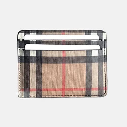 Burberry 2019 Canvas Card Purse - 버버리 남여공용 캔버스 카드… - 1