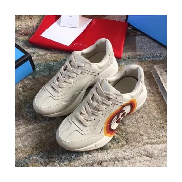 Gucci 2019 Mm/Wm Leather Running Shoes - 구찌 2019 남… - 1