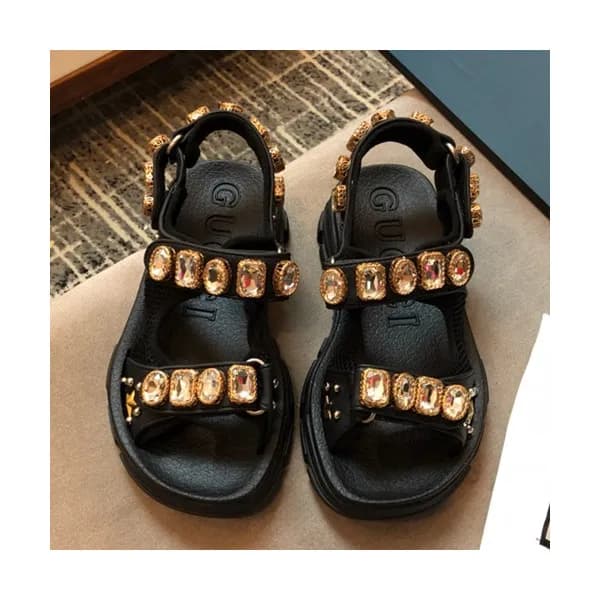 Gucci 2019 Ladies Leather Sandal - 구찌 2019 여성용 레더 … - 1