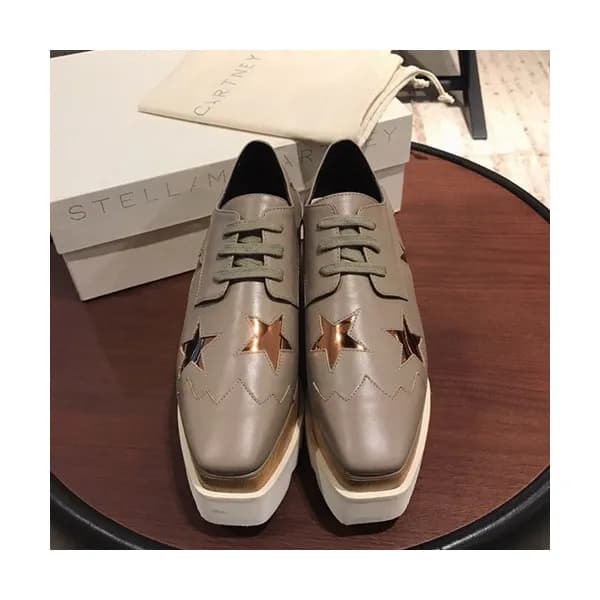 Stella McCartney 2019 Ladies Leather Platfrom Shoe… - 1