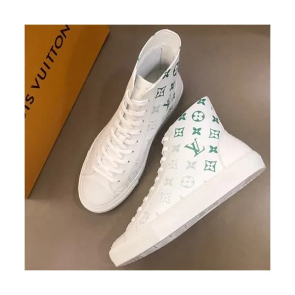 Louis vuitton 2019 Mens Leather Sneakers - 루이비통 2… - 1