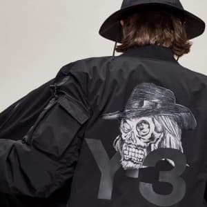 Y-3 2019 Mens Skull Padding Jacket- 요지야마모토 2019 남성… - 1