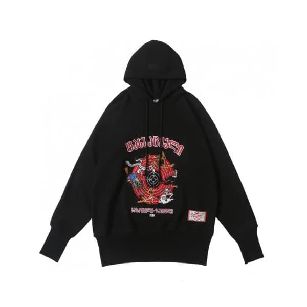 Vetements 2019 Mm/Wm Logo Oversize Cotton Hood Tee… - 1