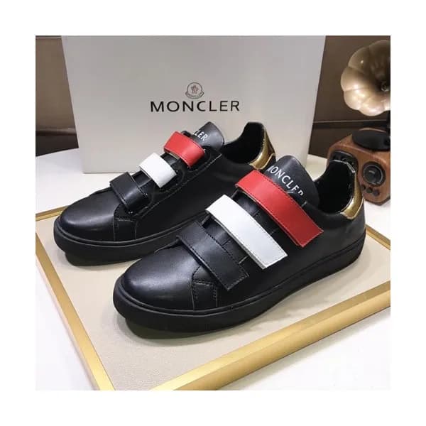 Moncler 2019 Mens Leather Sneakers - 몽클레어 2019 남성용… - 1