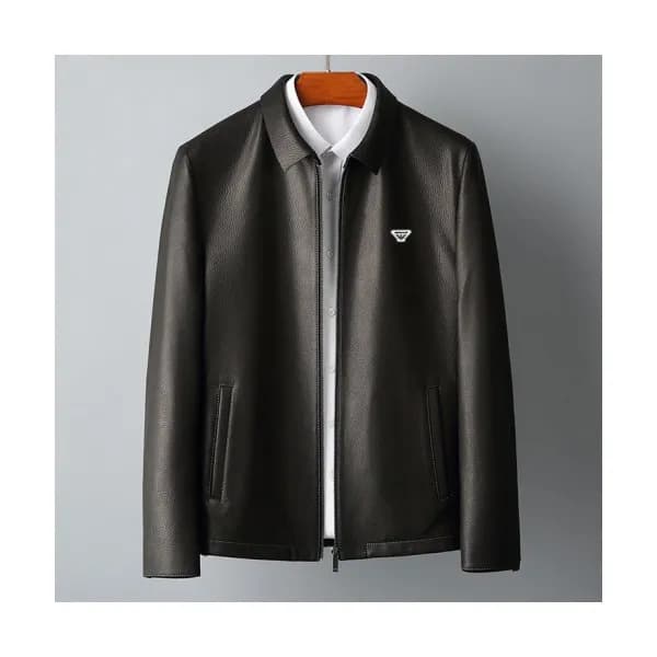 Armani 2019 Mens Casual Leather Jacket - 알마니 2019 … - 1