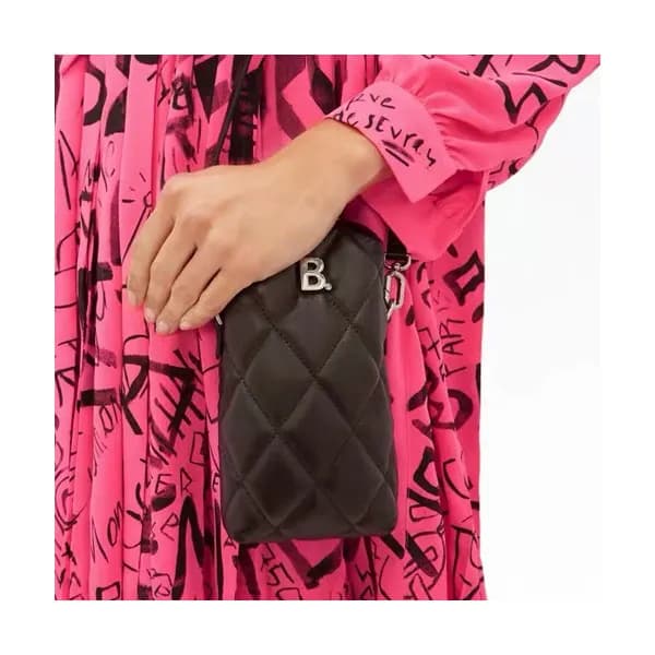 Balenciaga 2019 Leather Phone Bag Shoulder Bag,20C… - 1