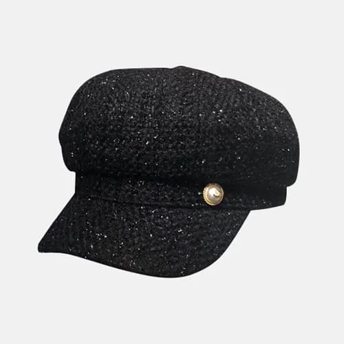 Chanel 2019 Ladies Tweed Cap - 샤넬 2019 여성용 트위드 모자 … - 1