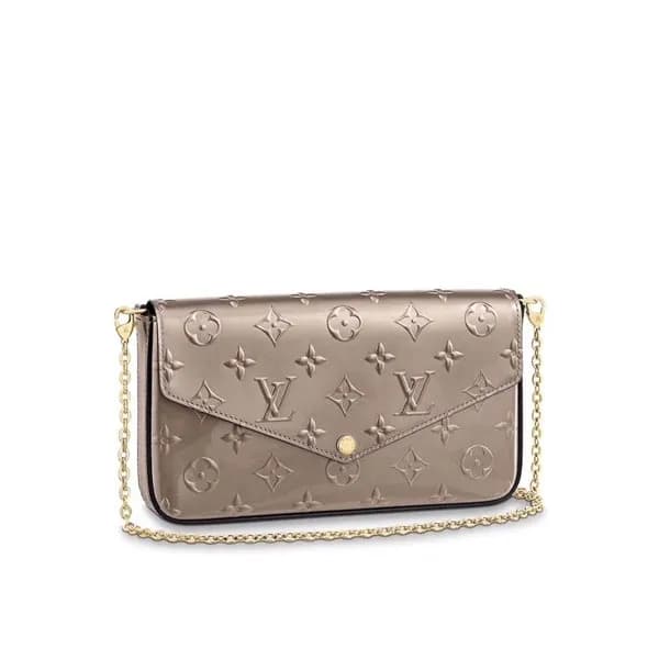 Louis Viutton 2019 Pochette Monogram Felice Chain … - 1