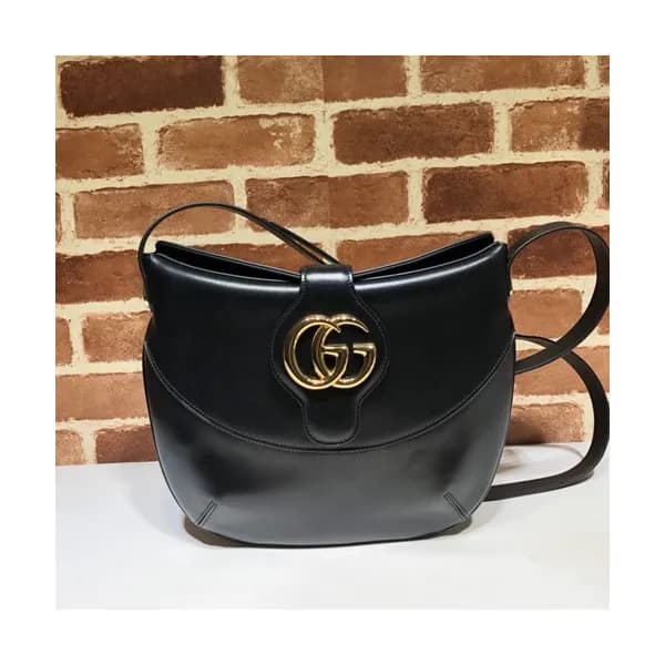 Gucci 2019 Arli Leather Shoulder Bag,30CM - 구찌 201… - 1