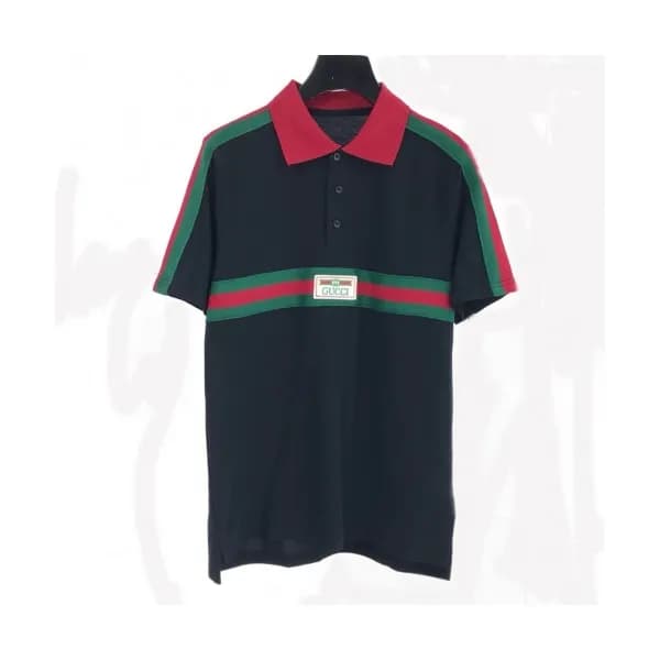 [매장판]Gucci 2020 Mens Logo Cotton Polo Short Sleeve… - 1