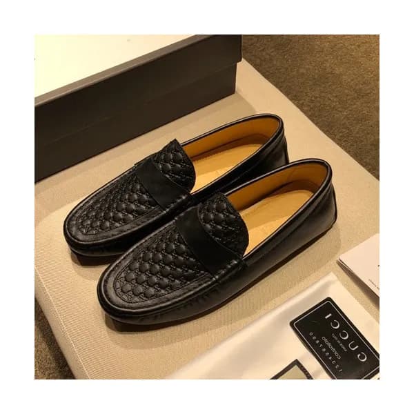 Gucci 2020 Mens Leather Loafer - 구찌 2020 남성용 레더 로퍼… - 1