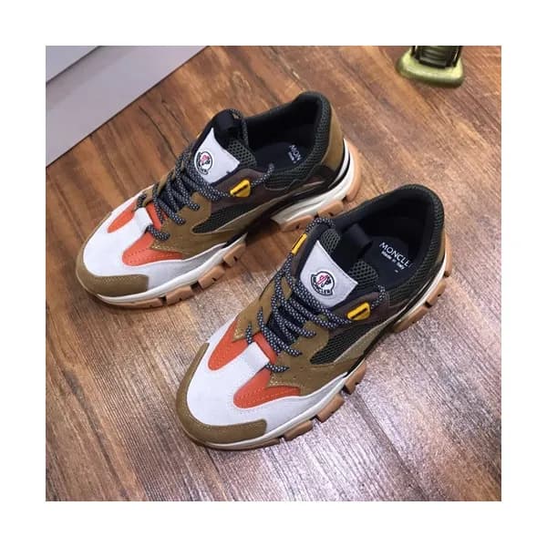 Moncler 2020 Mens Leather Running Shoes - 몽클레어 202… - 1